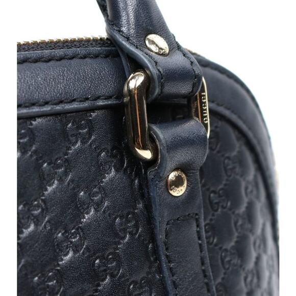 GUCCI Black Micro Cima Minidome Tote in Black Mini Bag A-A38070 - Picture 9 of 9